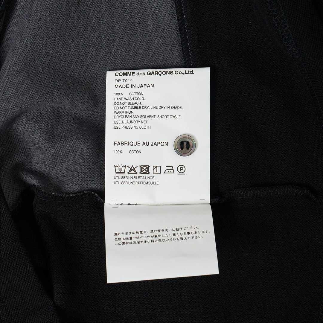 Club21 - COMME des GARCONS HOMME DEUX - Cotton Jersey Colored Polo - TEES - Grey
