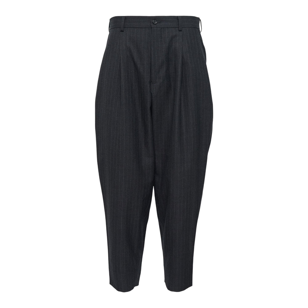 Club21 - COMME des GARCONS HOMME DEUX - Wool Serge Pinstripe Pants - PANTS - Grey