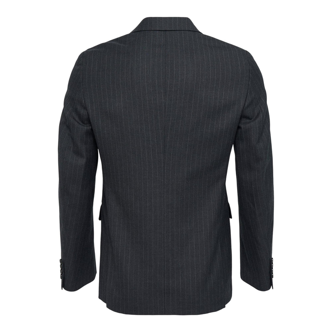 Club21 - COMME des GARCONS HOMME DEUX - Wool Serge Pinstripe Rose Jacket - JACKETS - Grey