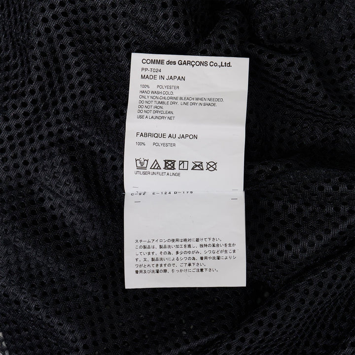 Club21 - COMME des GARCONS HOMME PLUS - Mesh Garment Washed Tank Top - TANK TOPS - Black