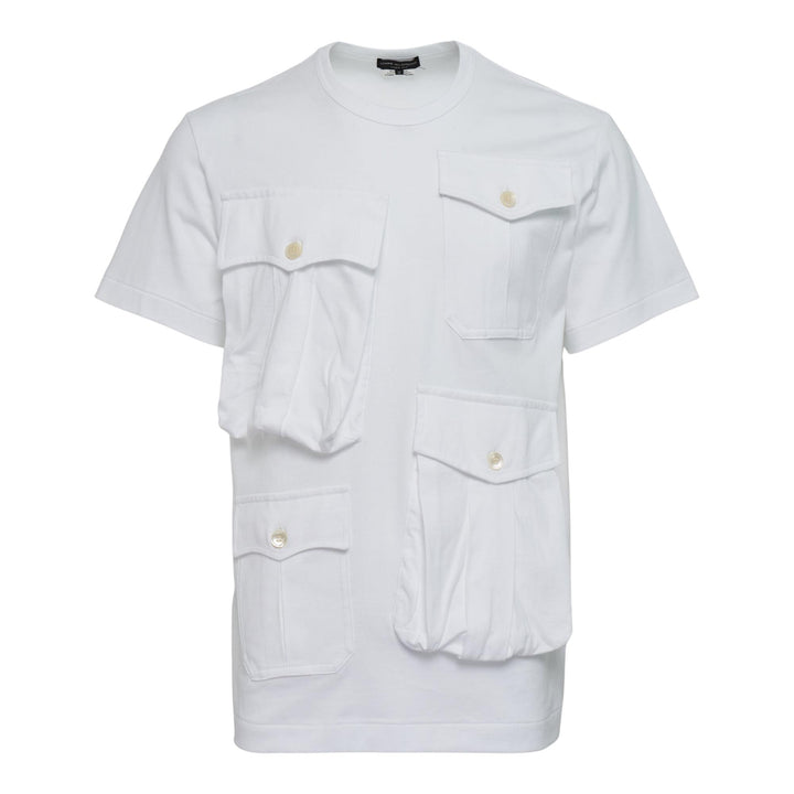 Club21 - COMME des GARCONS HOMME PLUS - Pocket T-Shirt - TEES - White
