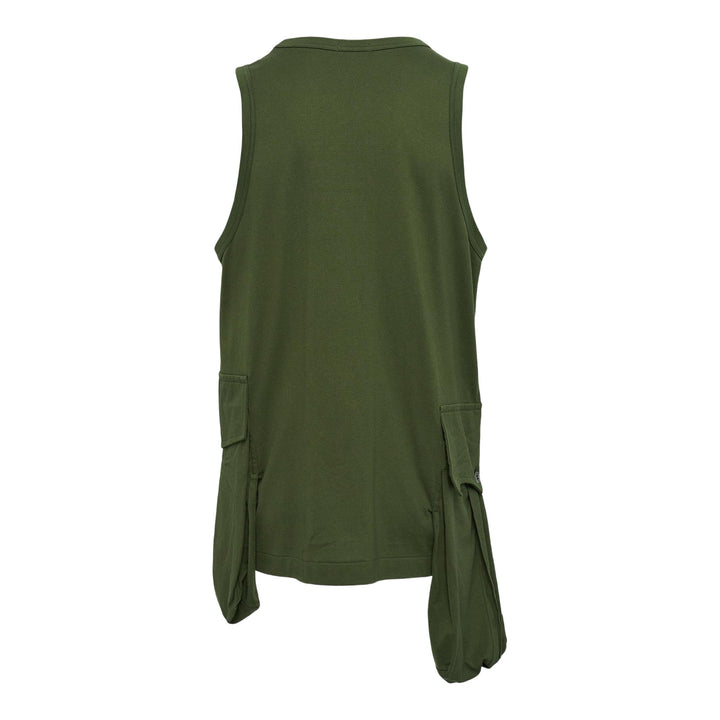 Club21 - COMME des GARCONS HOMME PLUS - Pocket Tank Top - TEES - Khaki
