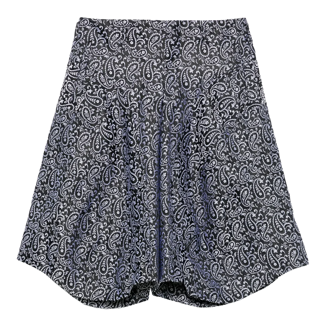 Polyester Jacquard Paisley Pattern Shorts