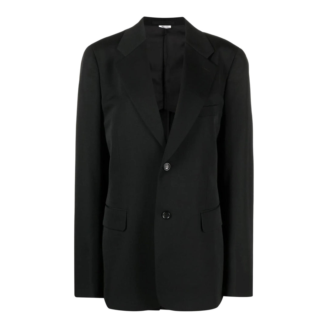 Club21 - COMME des GARCONS HOMME PLUS - Teiban Notched Collar Jacket - JACKETS - Black