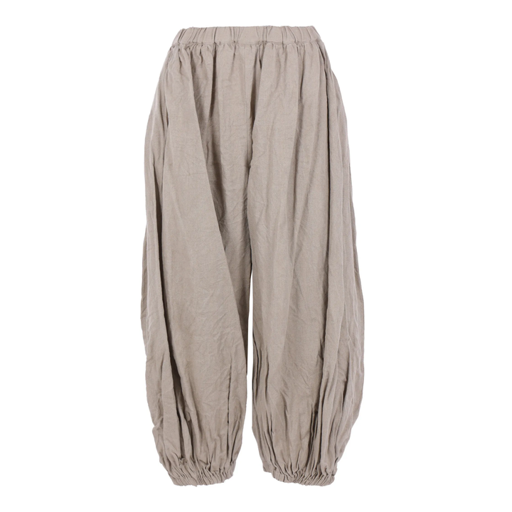 Linen Herringbone Trousers