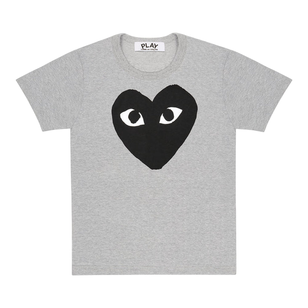 Club21 - COMME des GARCONS PLAY - Big Black Heart Tee Unisex - TEES - Grey