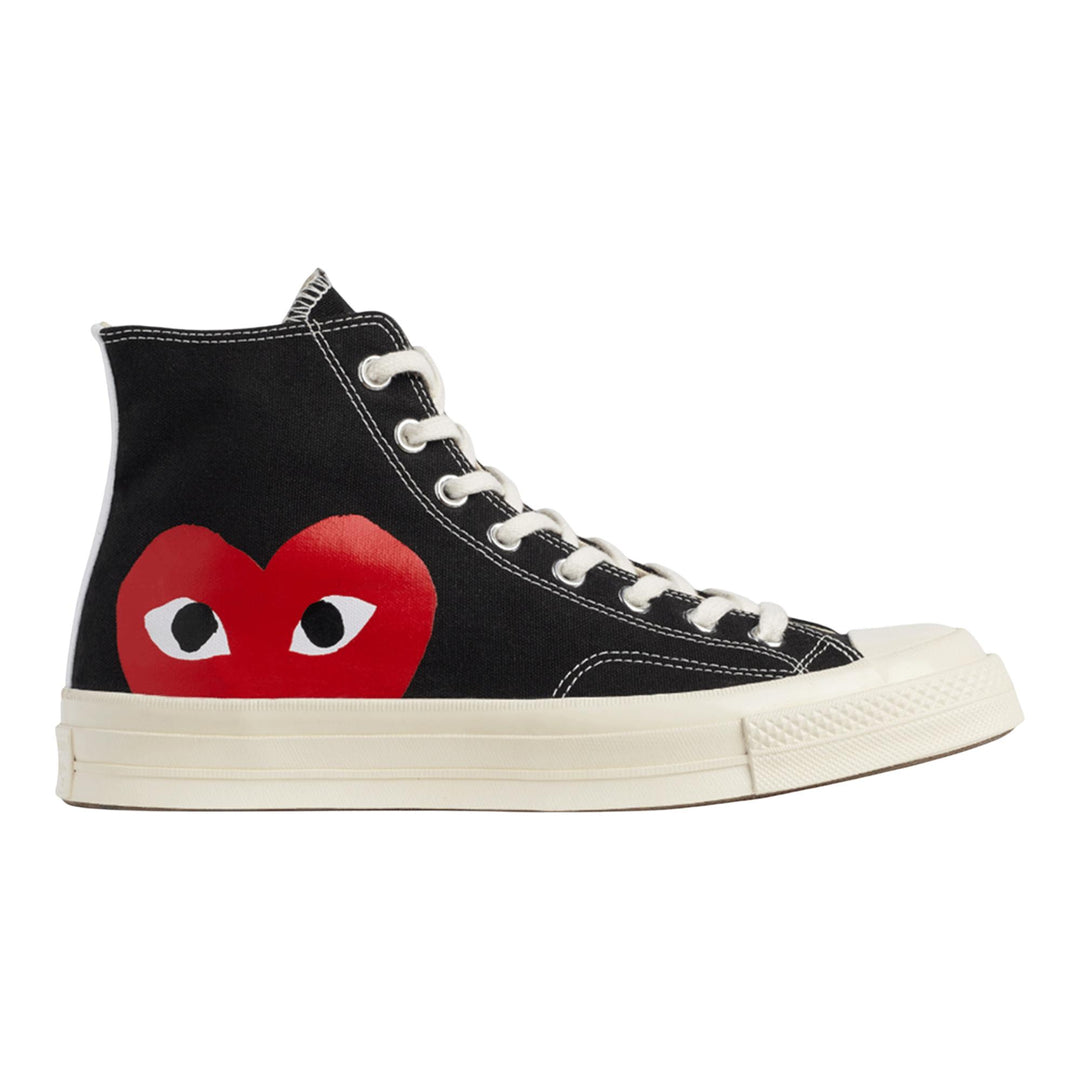 Club21 - COMME des GARCONS PLAY CONVERSE - Converse Big Heart High Top - SNEAKERS - Black