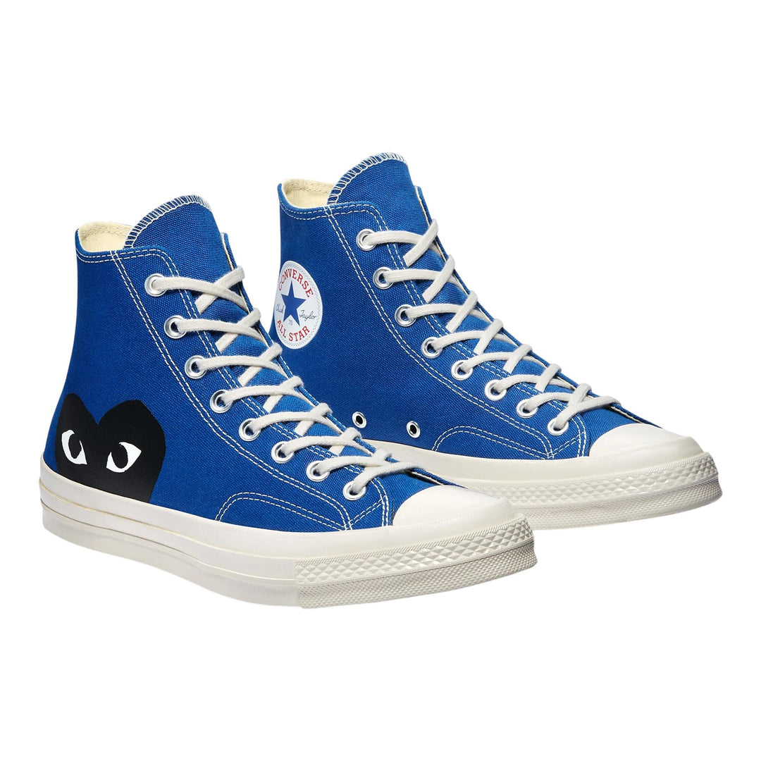 Converse Black Heart Blue High Top - Main Image