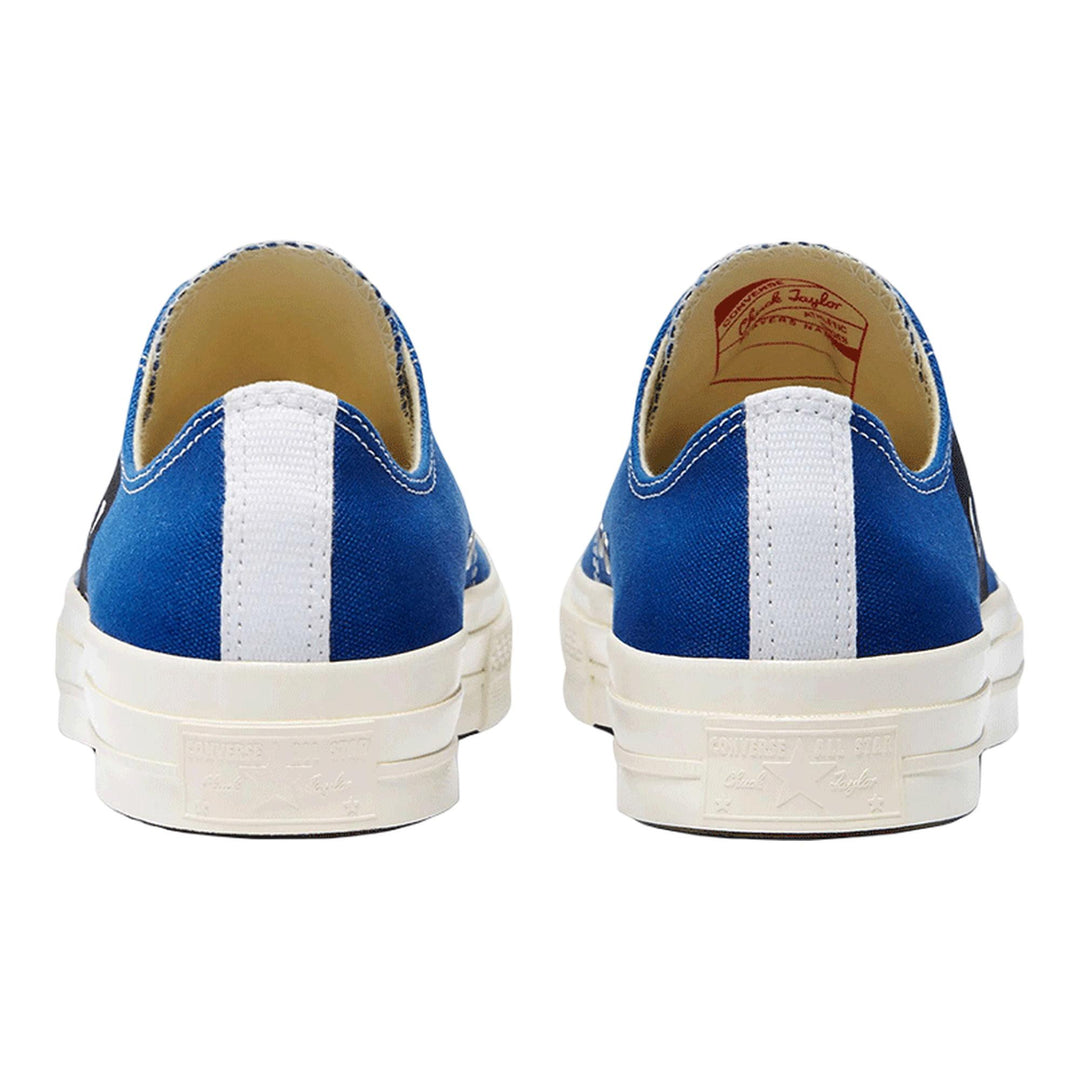 Converse Black Heart Blue Low Top –1