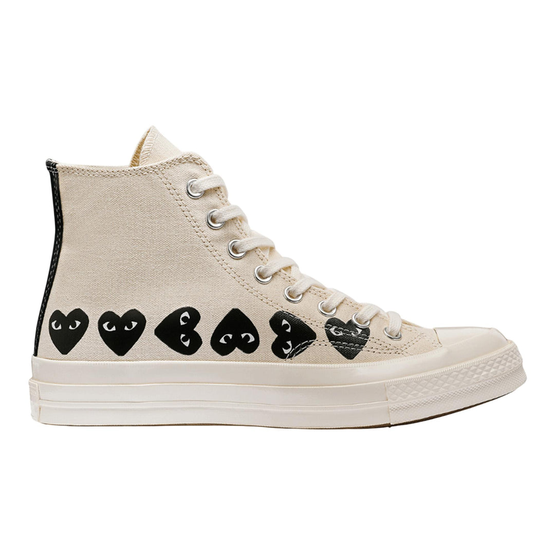 Converse Comme Des Garcons Play Club 21 Converse Multi Black Heart