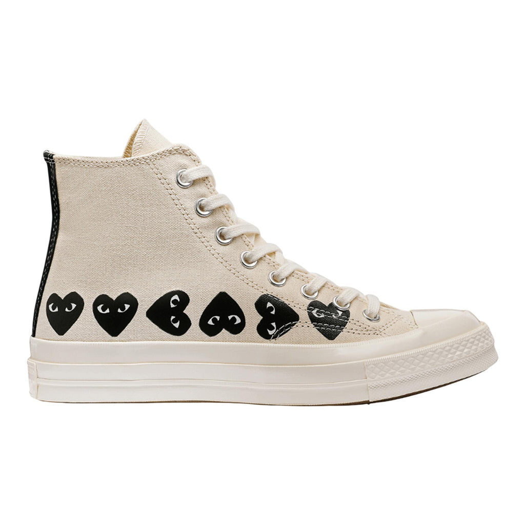 Converse Multi Black Heart High Top