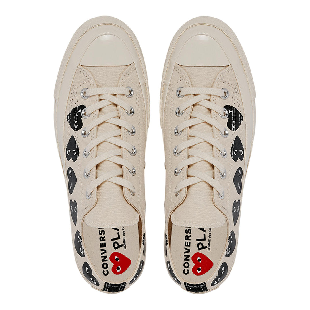 Converse Multi Black Heart Low Top – - Main Image