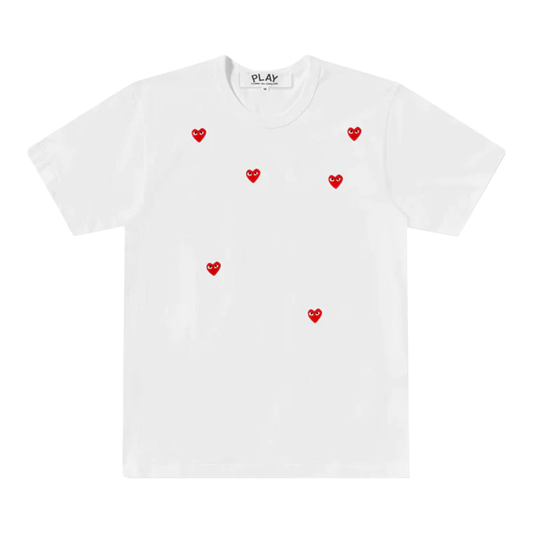 Multi Red Heart Logo T-Shirt Unisex