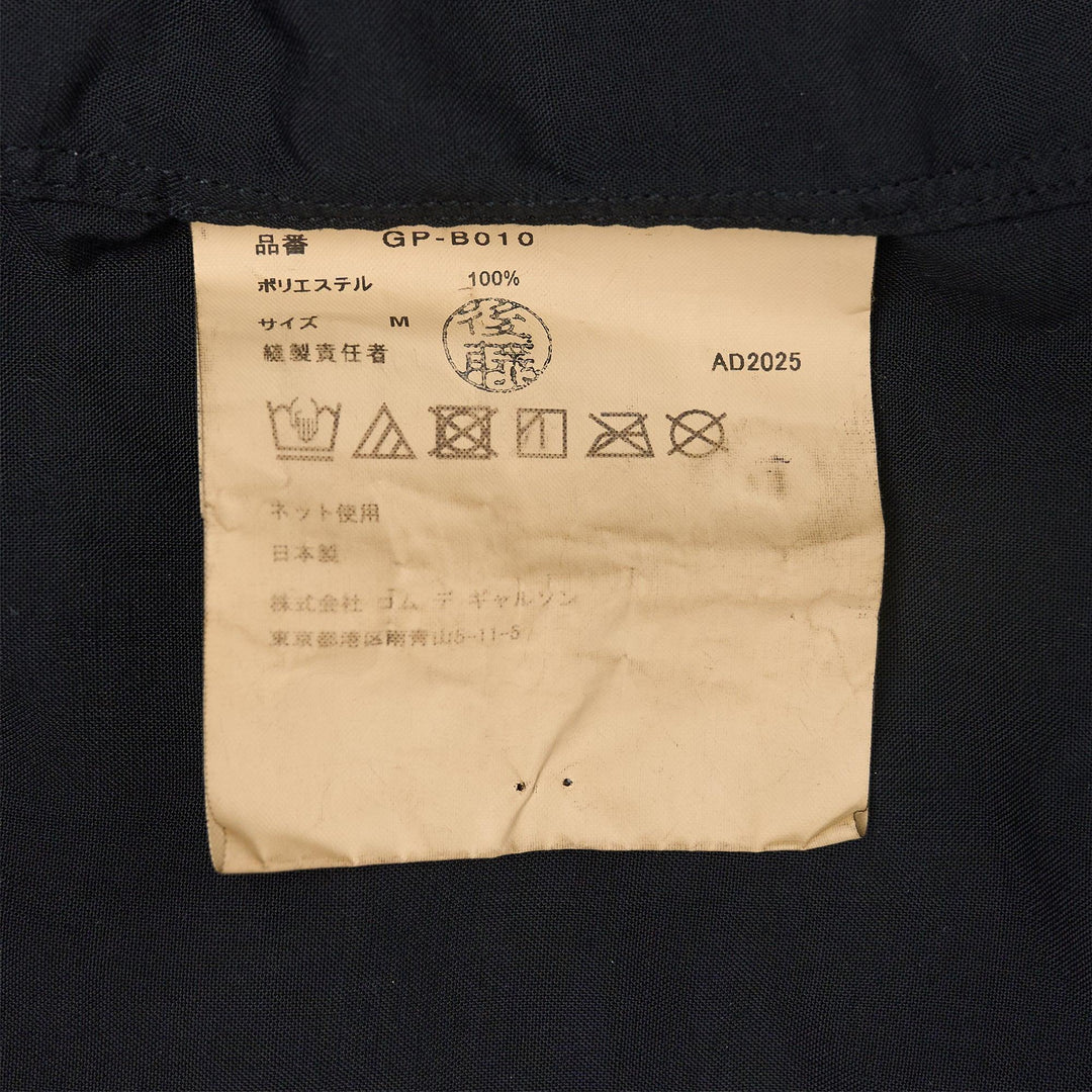Club21 - COMME des GARCONS - Polyester Broad Cutting Out Blouse - BLOUSES - Black