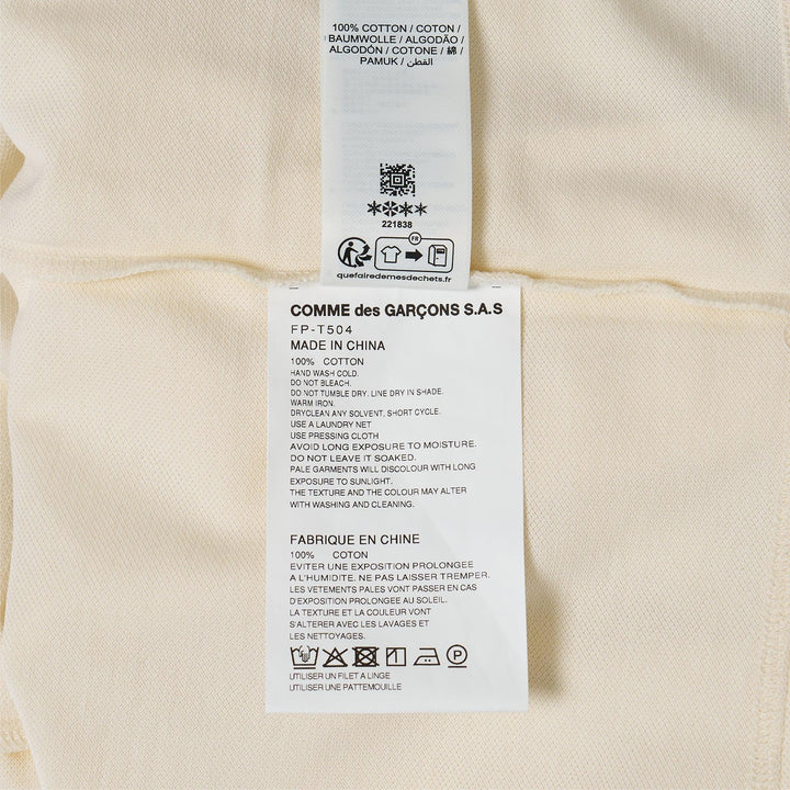 Club21 - COMME des GARCONS SHIRT - CDG SHIRT x FRED PERRY Color-Block Polo Shirt - TEES - White