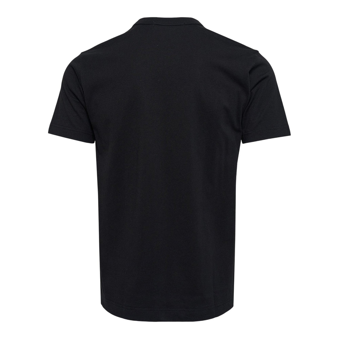 Club21 - COMME des GARCONS SHIRT - Digital Print Color-Block Tee - TEES - Black