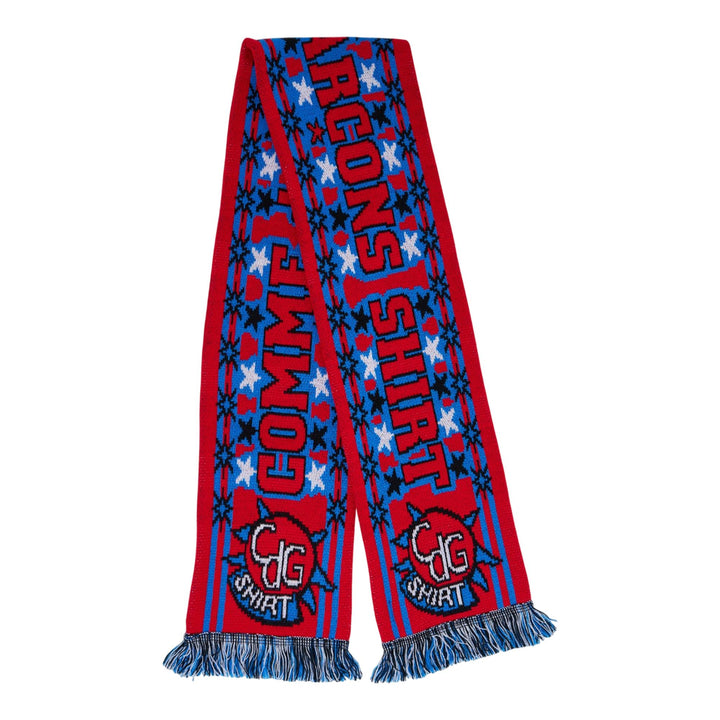 Club21 - COMME des GARCONS SHIRT - Knitted Jacquard Acrylic Football Scarf - SCARVES - Multi