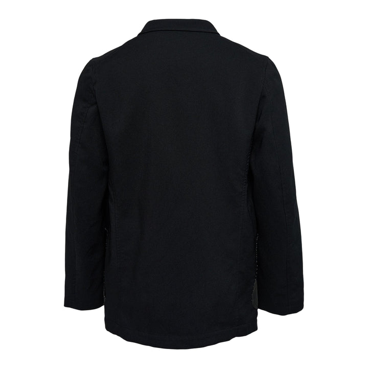 Club21 - COMME des GARCONS SHIRT - Polyester Twill Notched Jacket - JACKETS - Black