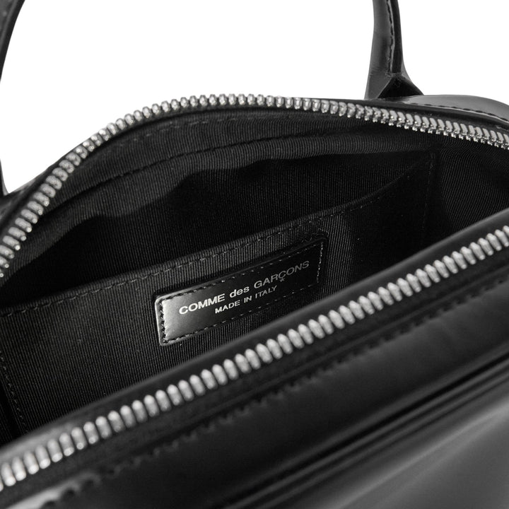 Club21 - COMME des GARCONS - Unisex Corti Handbag Small - TOP HANDLE - Black