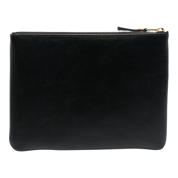 Club21 - COMME des GARCONS WALLET - Classic Leather Big Pouch - POUCHES - Black
