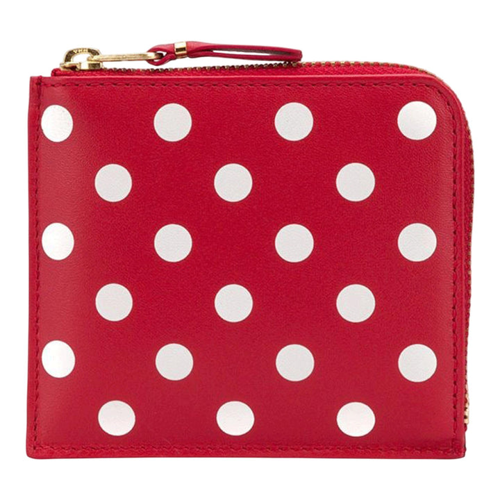 COMME-des-GARCONS-WALLET-Dots-Printed-L-Shape-Zip-Red-1