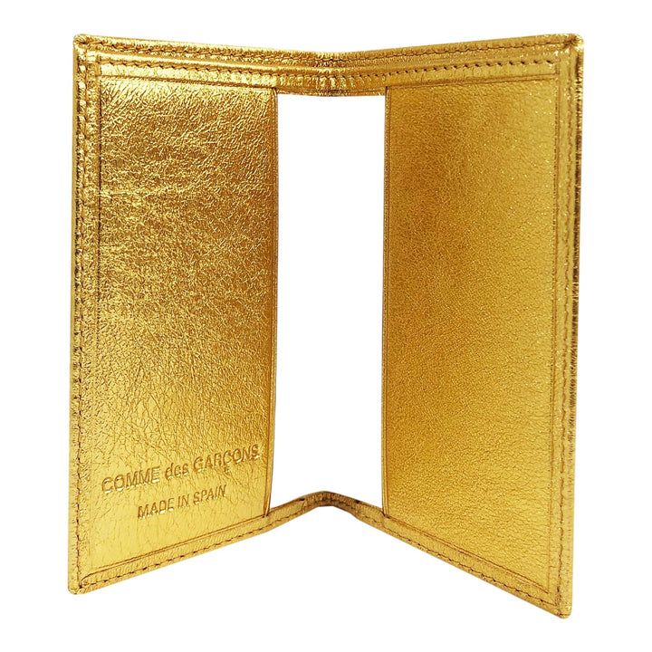 Club21 - COMME des GARCONS WALLET - Gold And Silver Card Case - CARD CASES - Silver