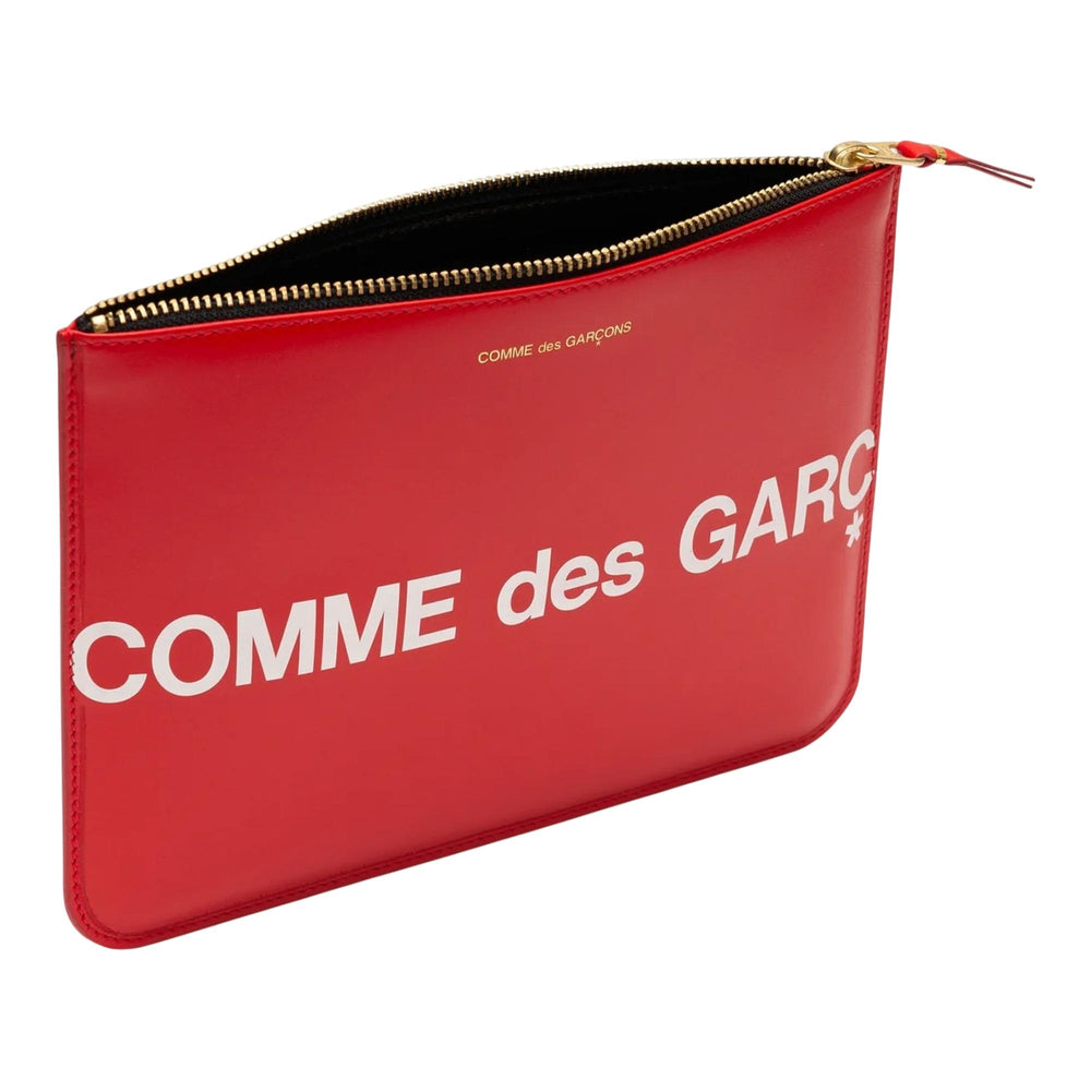 Club21 - COMME des GARCONS WALLET - Huge Logo Wallet - WALLETS - Red