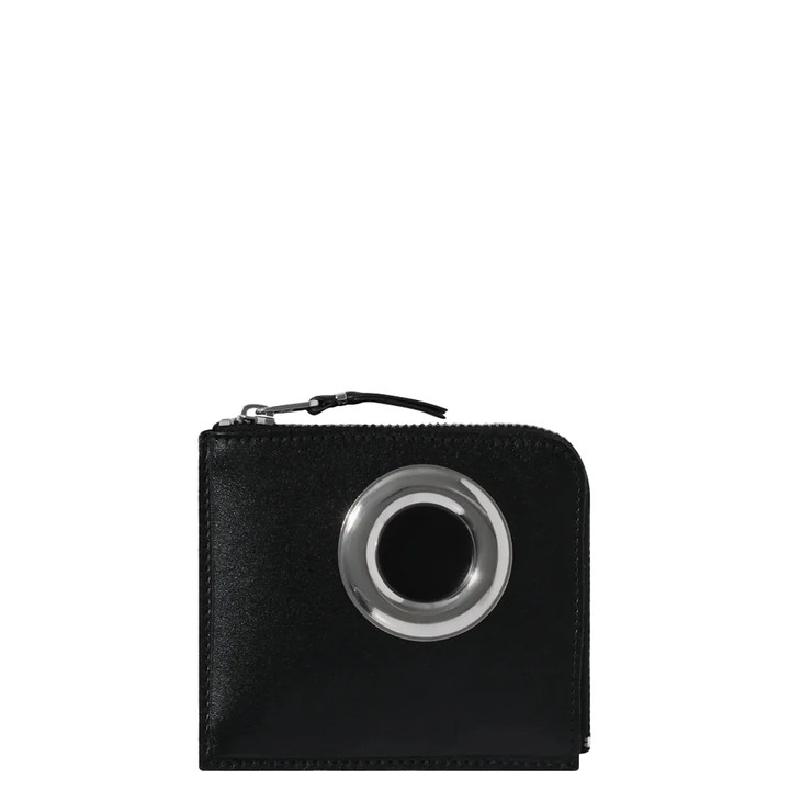 COMME_des_GARCONS_WALLET_Silver_Eyelet_L_Zip_Wallet_Black