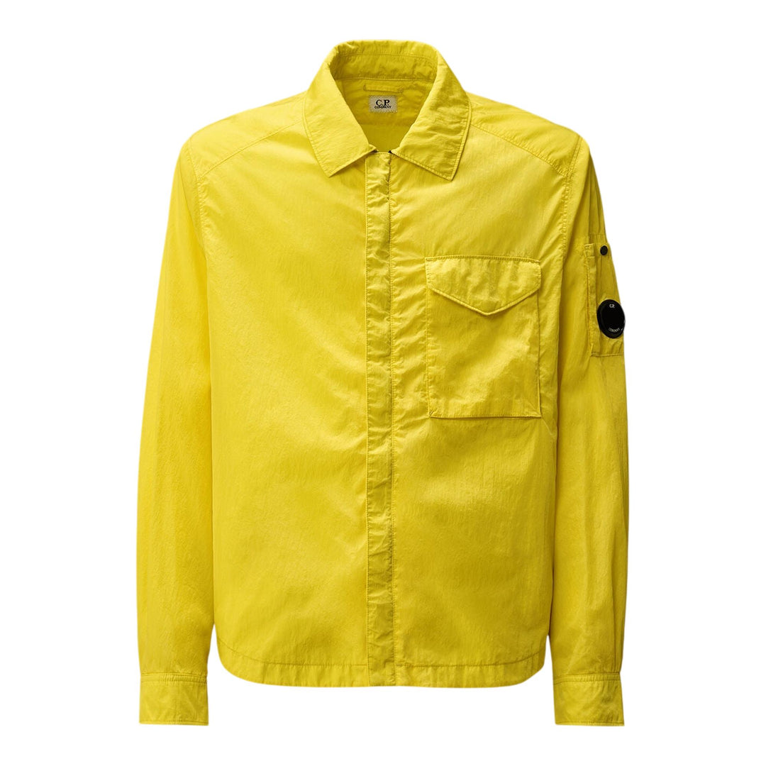 Club21 - C.P. Company - Chrome-R Lens Zipped Overshirt - SHIRTS - Yellow