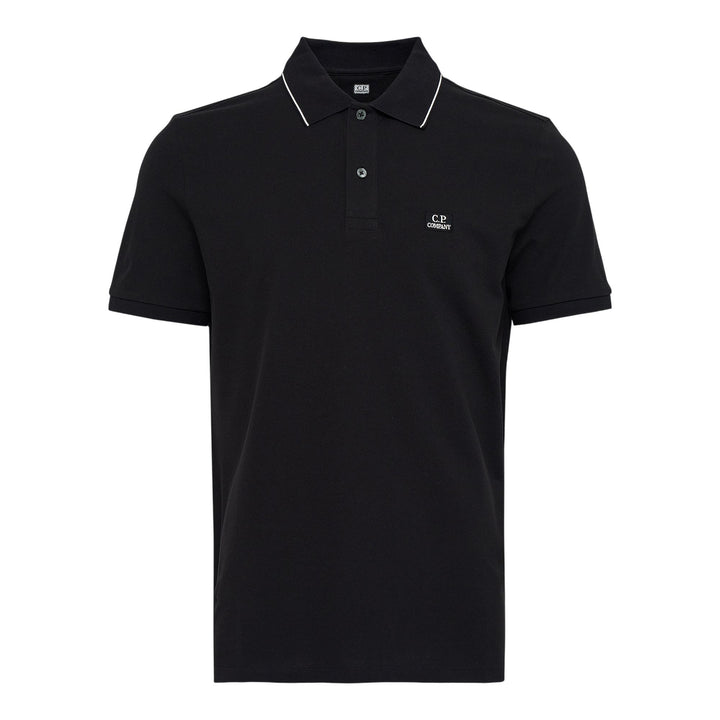 Club21 - C.P. Company - Short Sleeve Polo - POLOS - Black