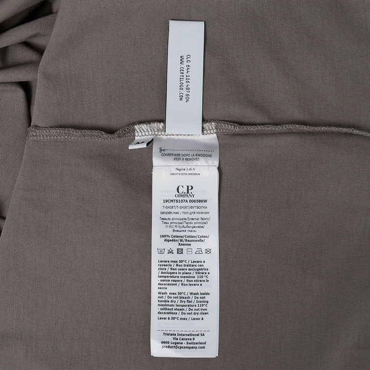 Club21 - C.P. Company - Short Sleeve T-Shirt - TEES - Grey