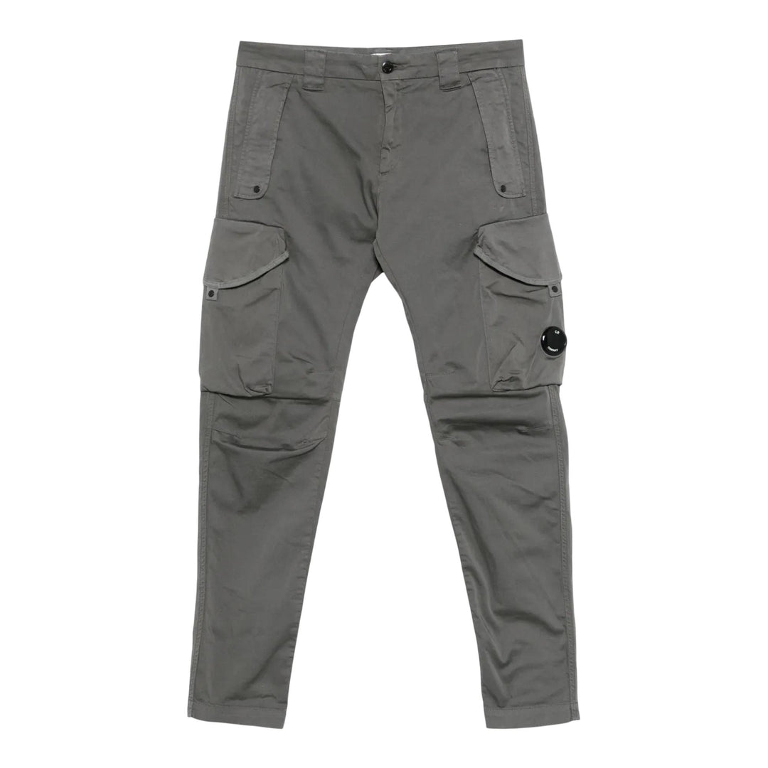 Club21 - C.P. Company - Stretch Satin Cargo Pants - PANTS - Grey