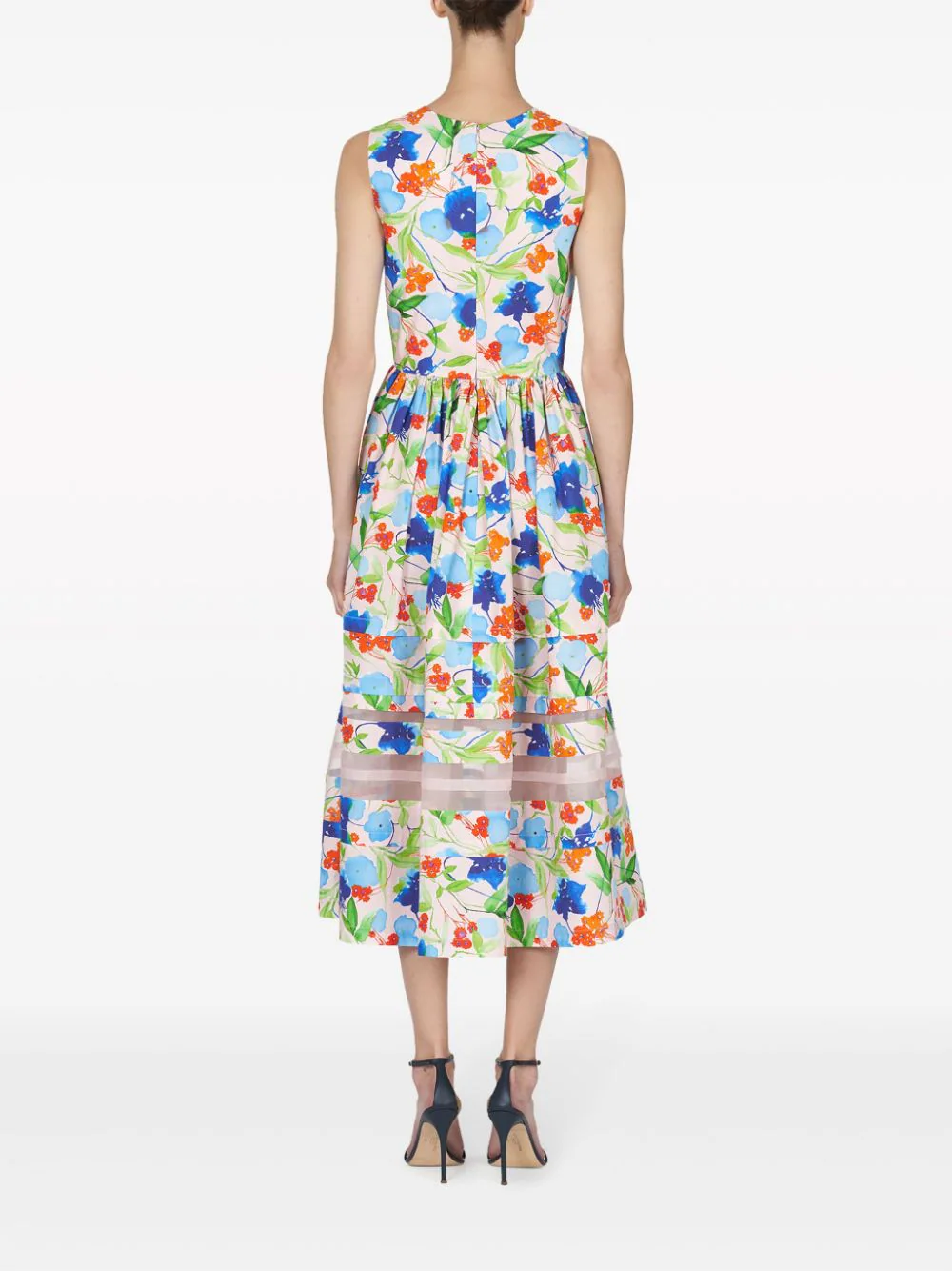 Carolina-Herrera-Mini-A-Line-Dress-Multi-3