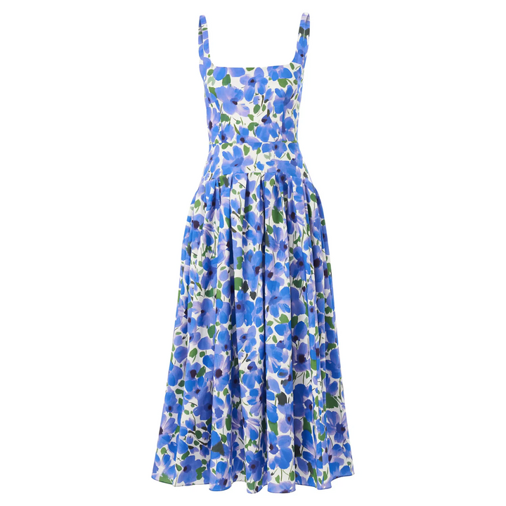 Thin Strap Scoop Neck Dress