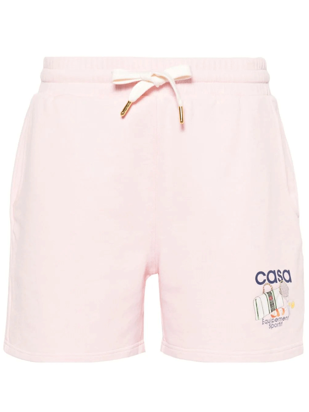 Casablanca-Equipement-Sportif-Printed-Shorts-Pink-1