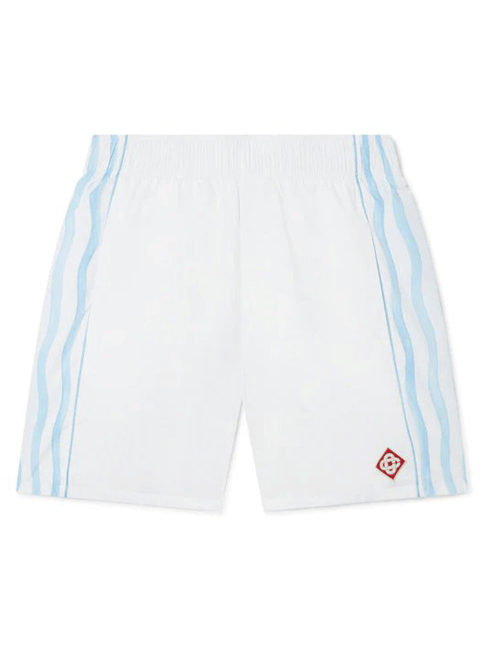 Casablanca-Mens-Shellsuit-Nylon-Shorts-White-1