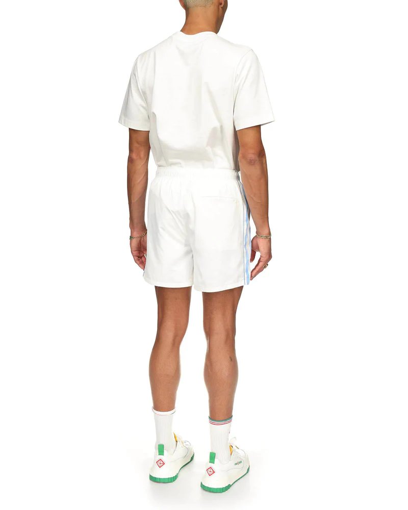 Casablanca-Mens-Shellsuit-Nylon-Shorts-White-5