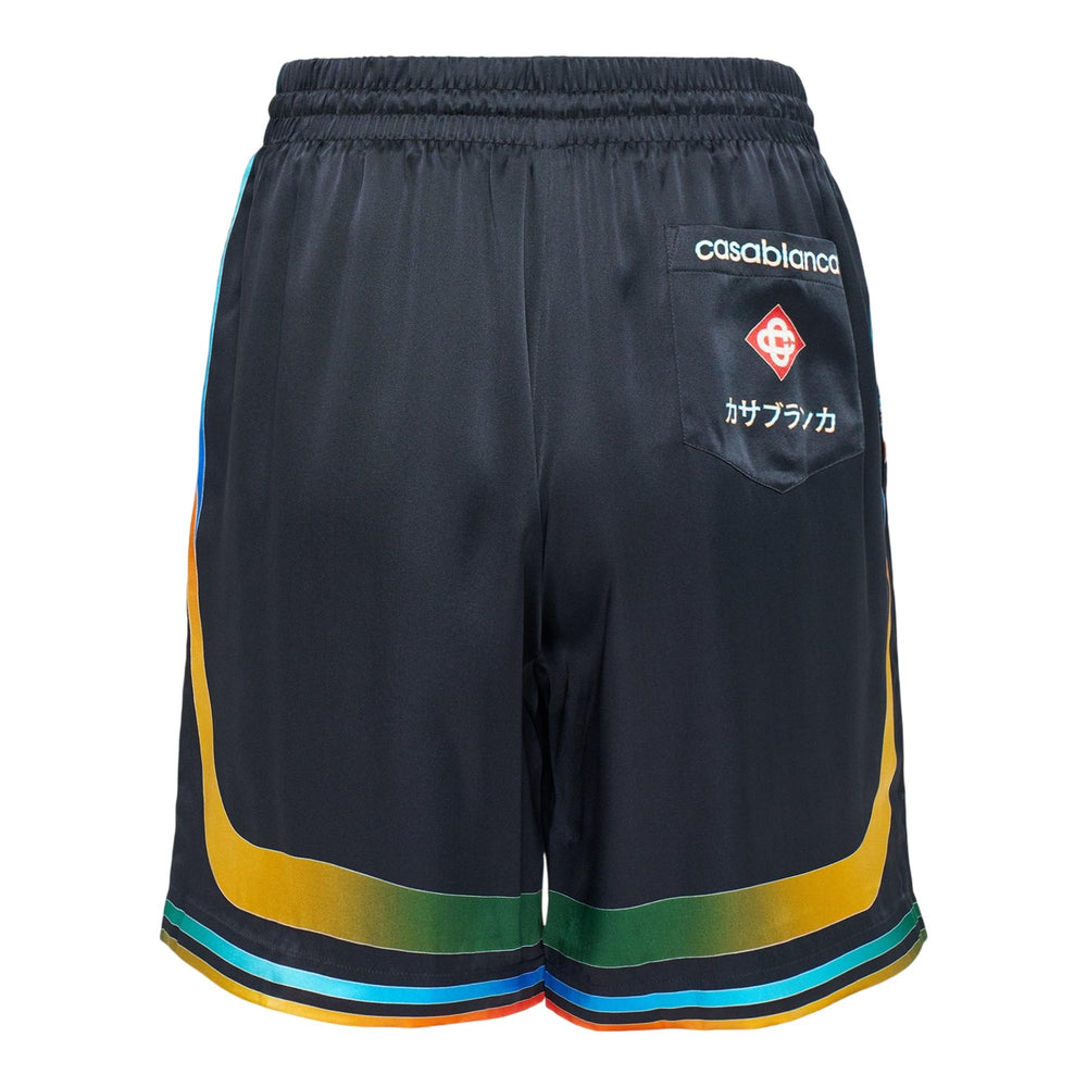 Club21 - Casablanca - Drawstring Shorts - SHORTS - Black