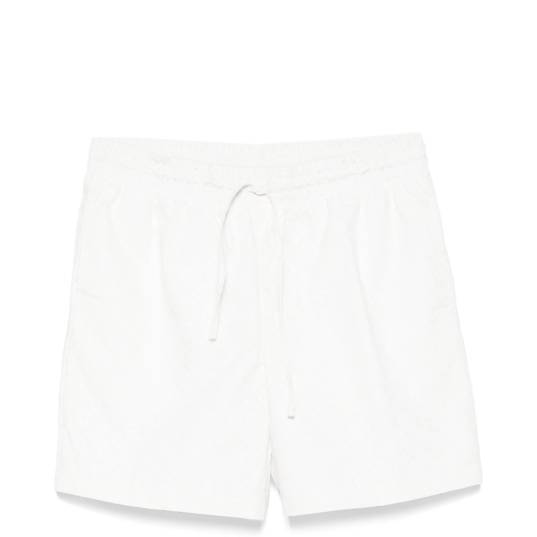 Casablanca_Drawstring_Shorts_White