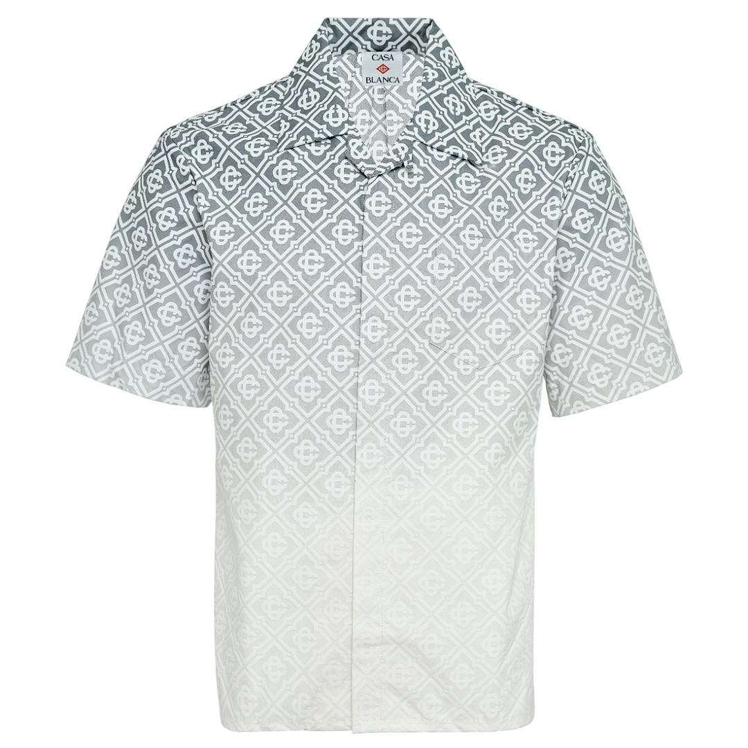 Casablanca_Short_Sleeve_Cuban_Collar_Shirt_Lightgrey