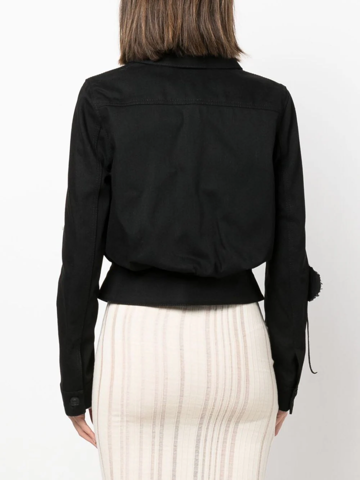 Cecilie Bahnsen Short Jacket Black 4