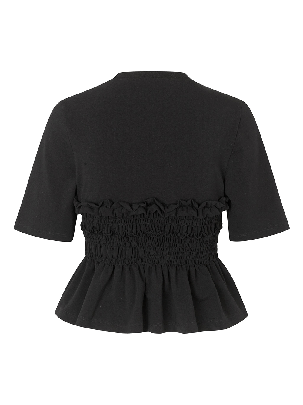 Cecilie-Bahnsen-Vilde-T-Shirt-Jersey-Black-2