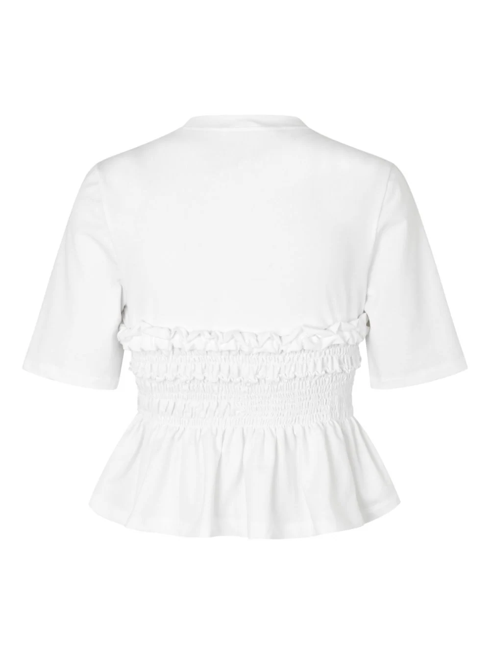 Cecilie-Bahnsen-Vilde-T-Shirt-Jersey-White-2