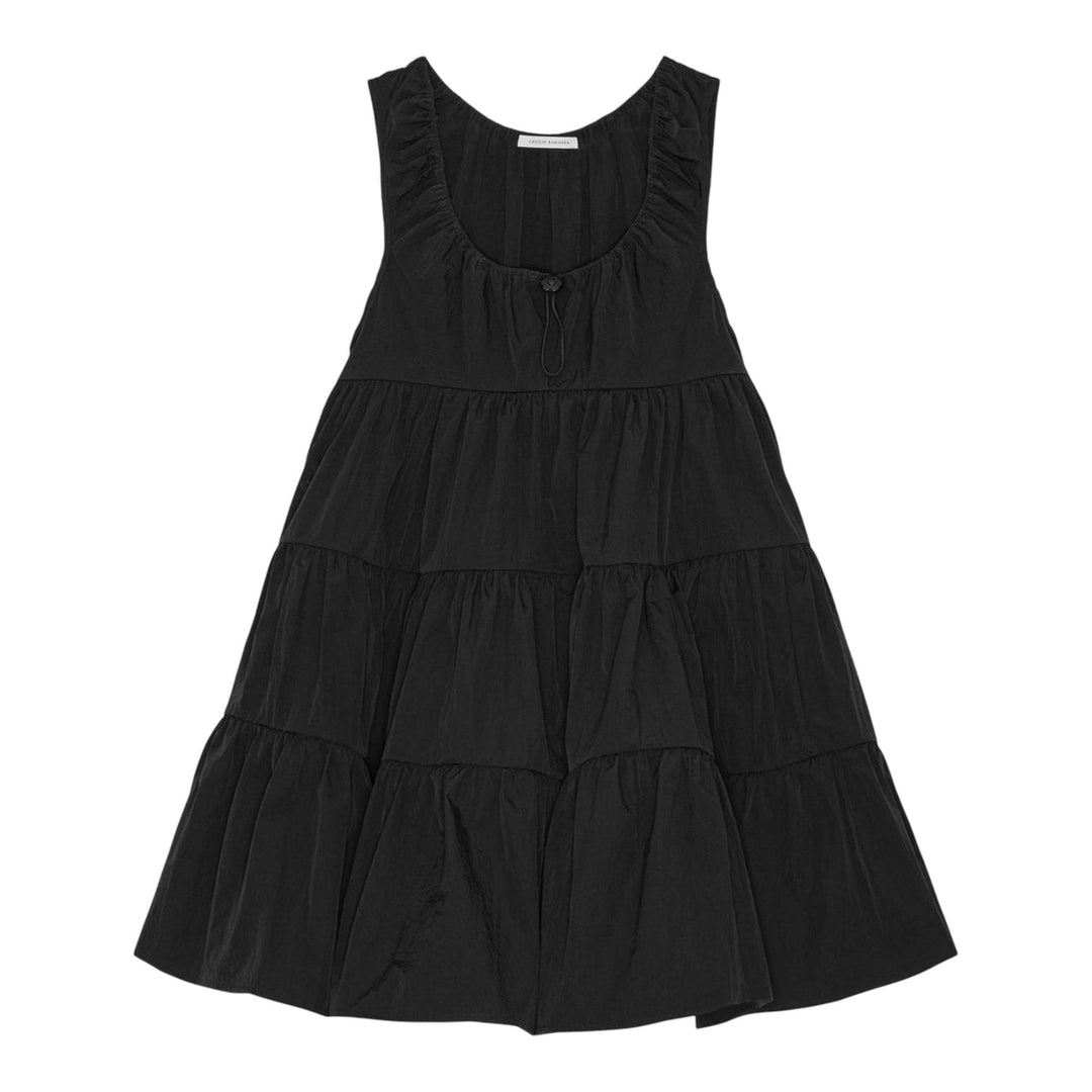 Club21 - Cecilie Bahnsen - Aino Dress Crinkled Taffeta - WOVEN DRESSES - Black