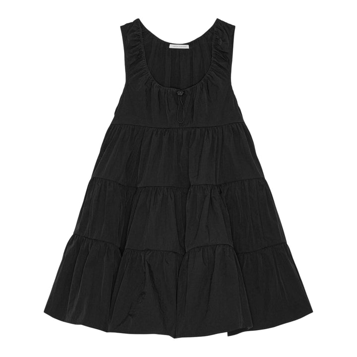 Club21 - Cecilie Bahnsen - Aino Dress Crinkled Taffeta - WOVEN DRESSES - Black