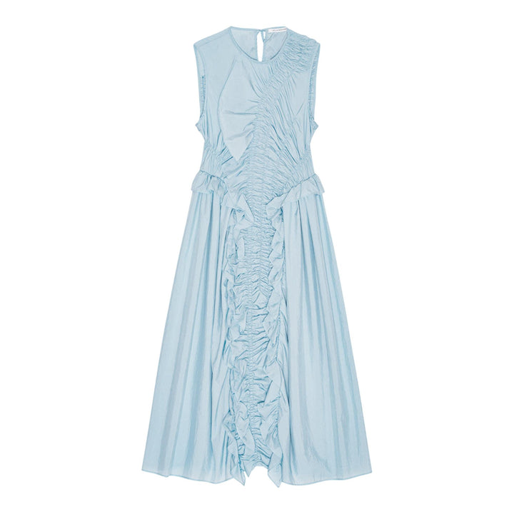 Club21 - Cecilie Bahnsen - Ole Dress Shiki Light Taffeta - WOVEN DRESSES - Blue