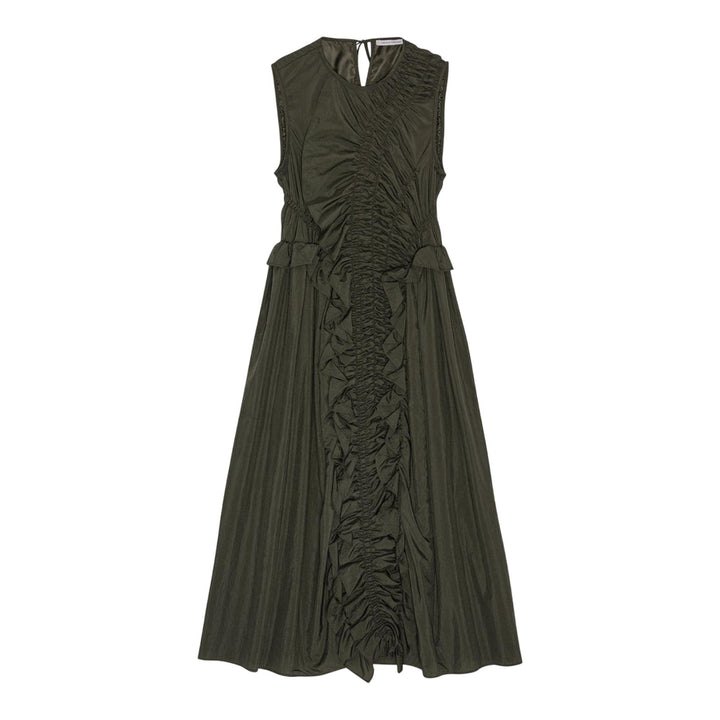 Club21 - Cecilie Bahnsen - Ole Dress Shiki Light Taffeta - WOVEN DRESSES - Olive
