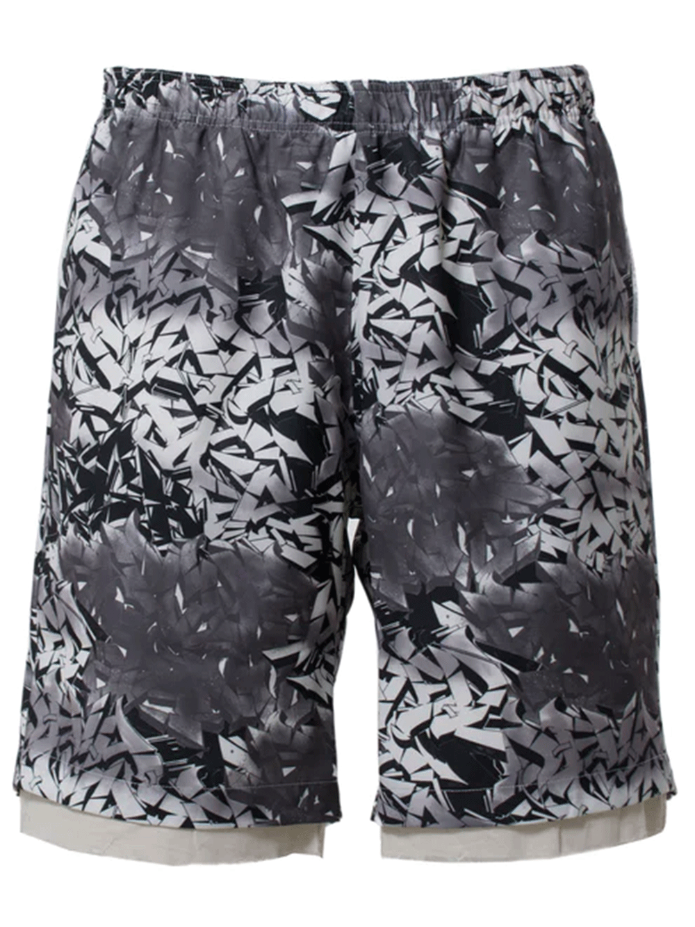 Children-Of-The-Discordance-Personal-Data-Printed-Shorts-Black-1