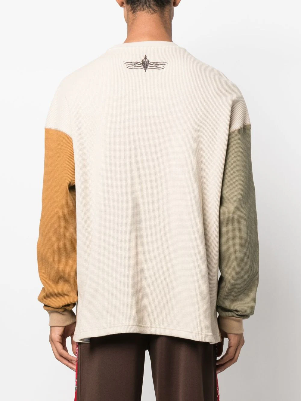 Children-Of-The-Discordance-Waffle-Pullover-Brown-4