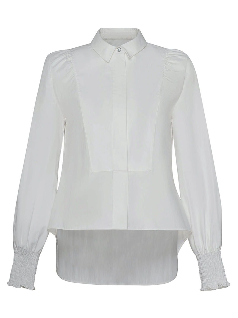       Club21-Collection-Cotton-Nylon-Padded-Shirt-White-1